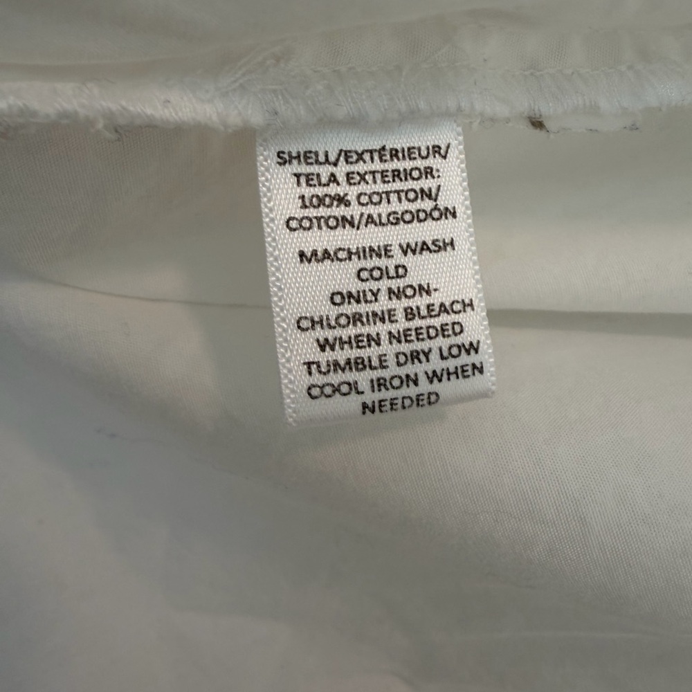 Loft White Petite Button-Down Blouse - image 4